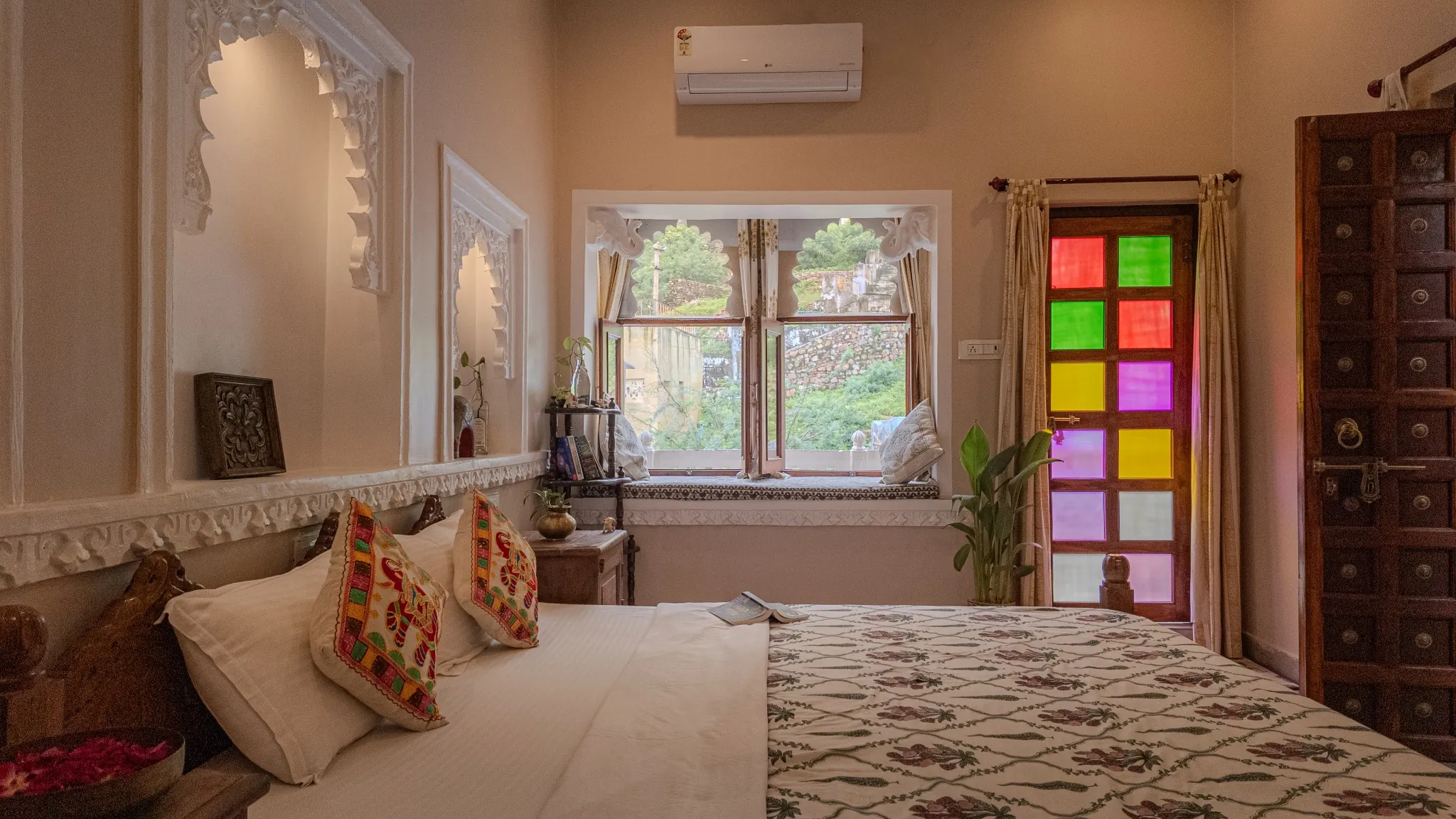 Luxury Room at Castle View Homestay Bundi