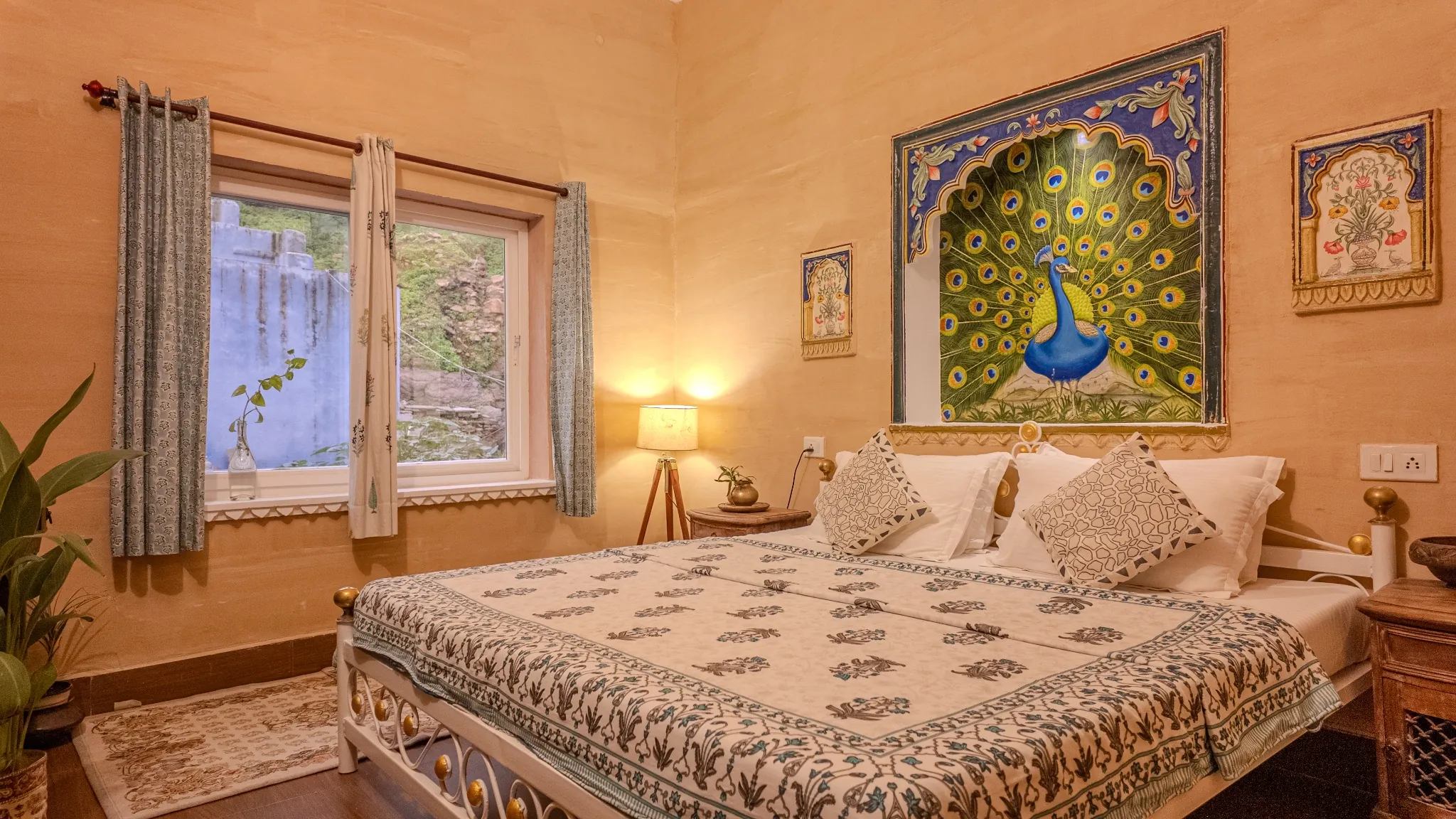 Luxury Room at Castle View Homestay Bundi